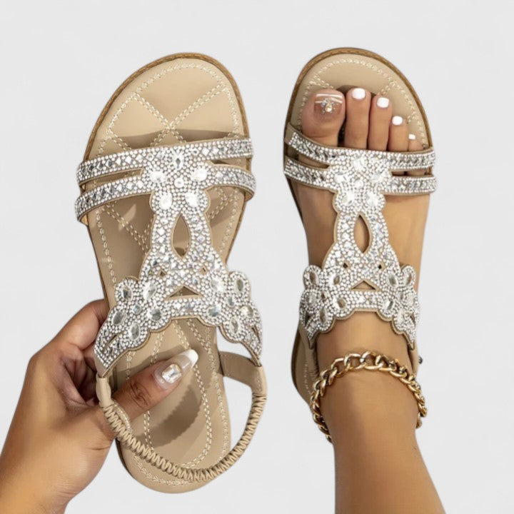 Georgina | Elegant Orthopedic Beads Sandals
