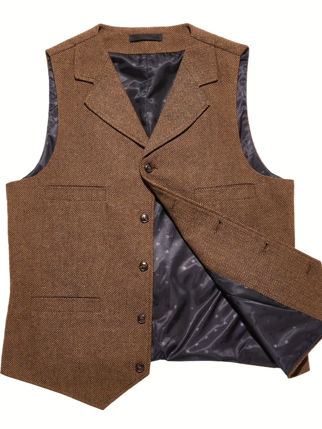 Baxter | Herringbone Tailored Vest