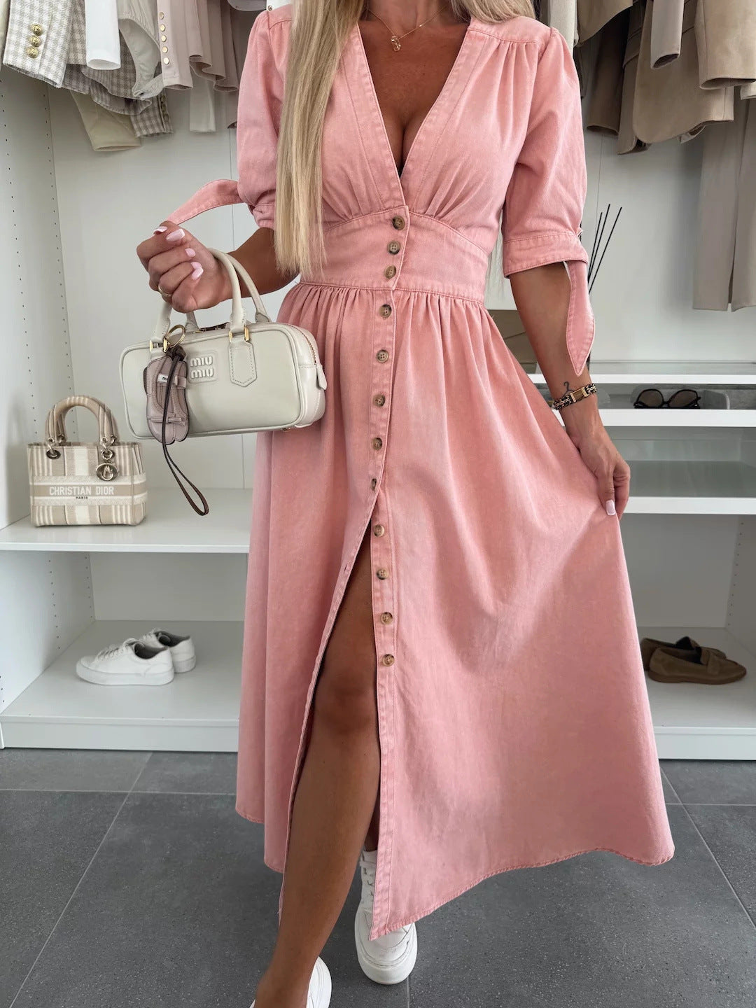 Queen | Sexy Denim Dress