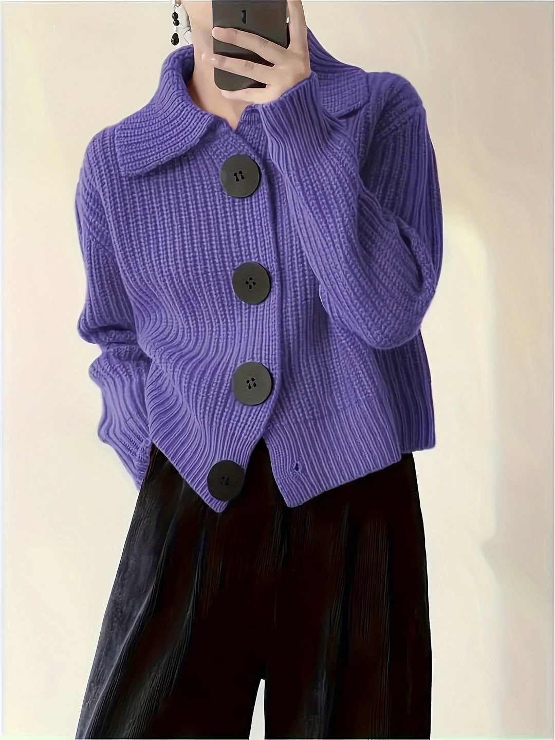 Rosemary | Cozy Collared Sweater