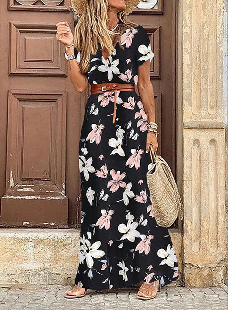Ophelia | Boho Maxi Dress