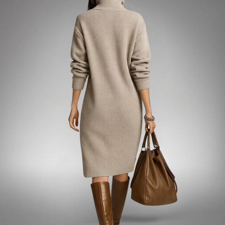 Charlotte | Elegant Knit Midi Dress
