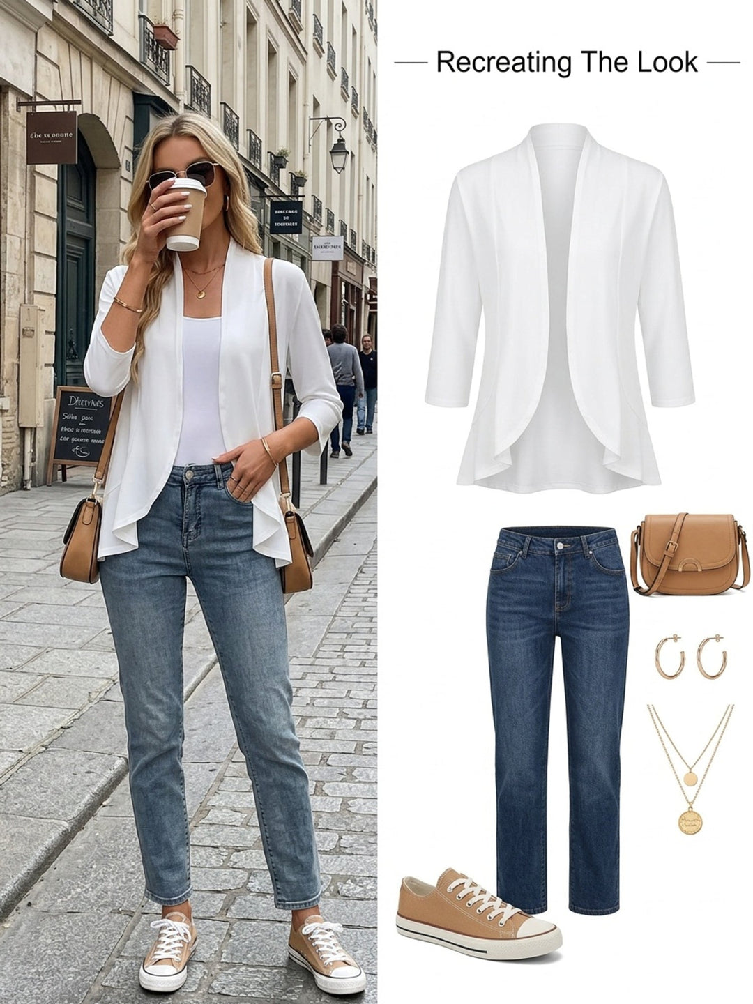 Fenella | Open-Front Ruffle Cardigan