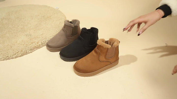 Matilda | Cozy Platform Ankle Boots