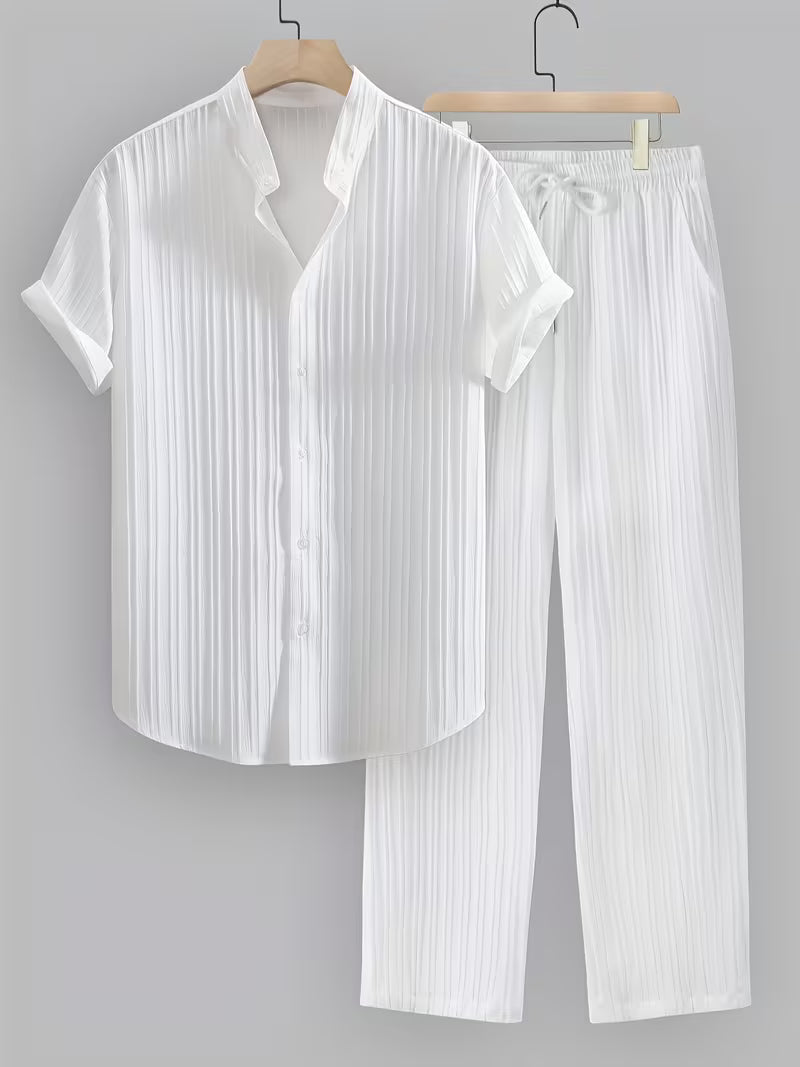 Warrick | Classic Collar Shirt and Trouser Pants