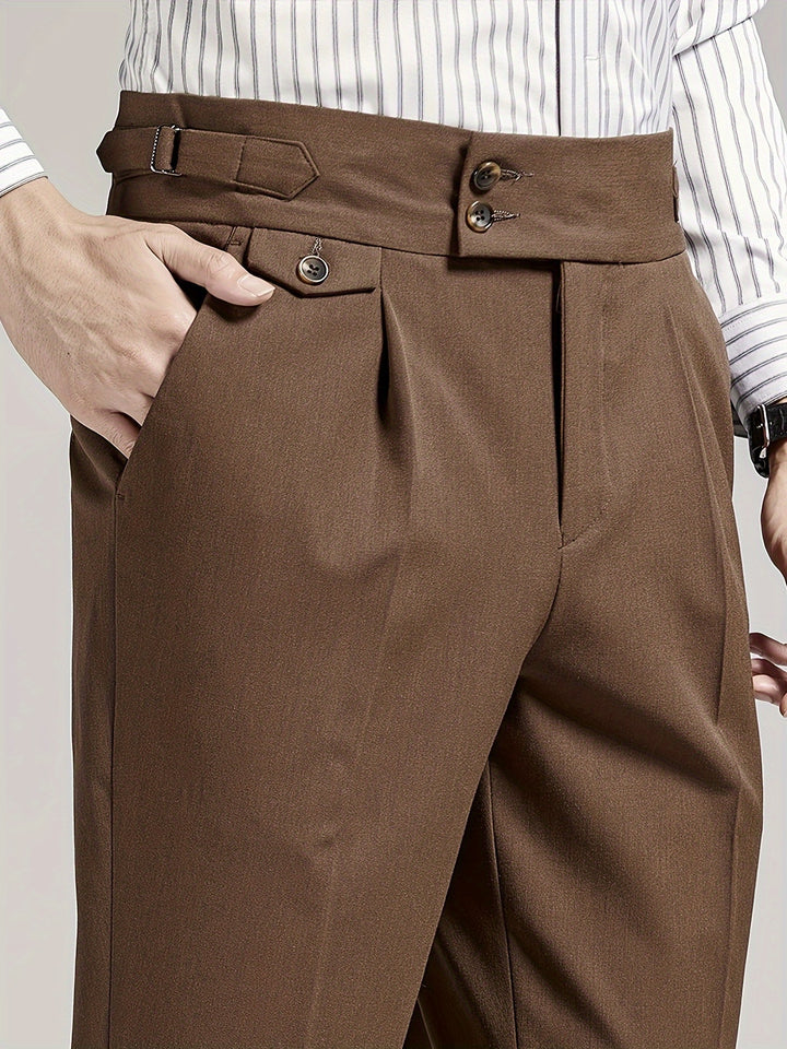 Reginald | Tailored Single-Pleat Pants