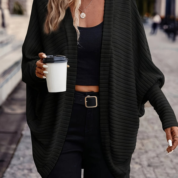 Lucille | Relaxed Open-Front Cardigan