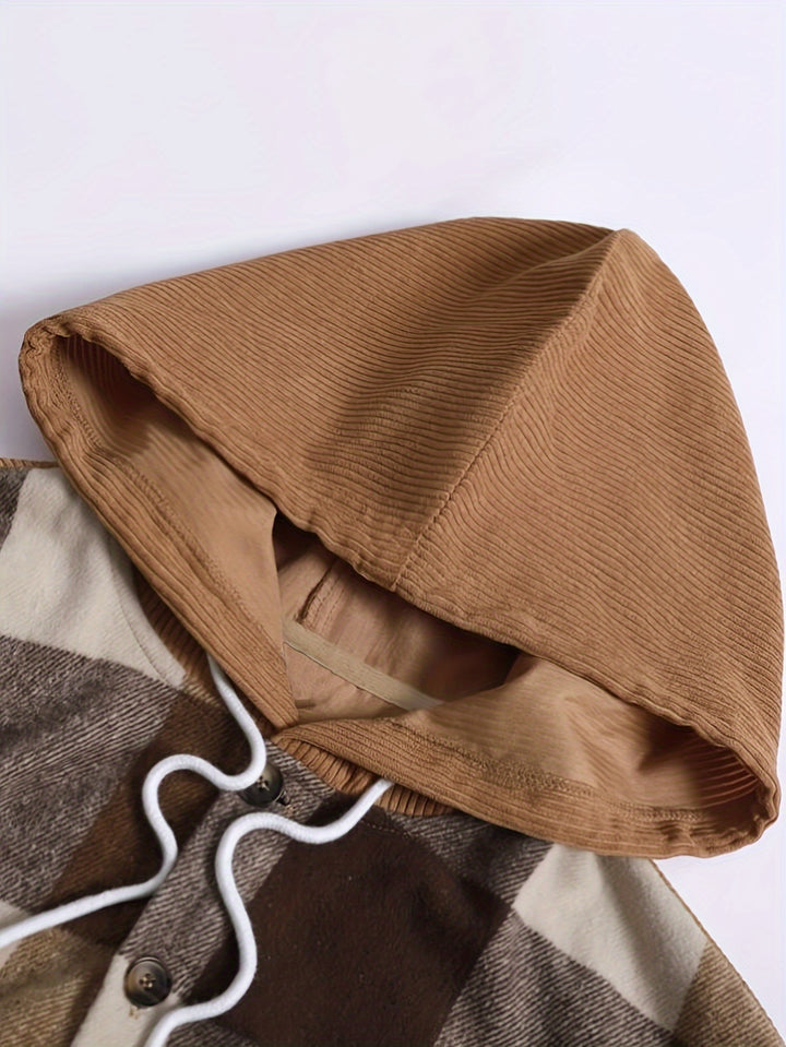 Baxter | Hooded Check Jacket