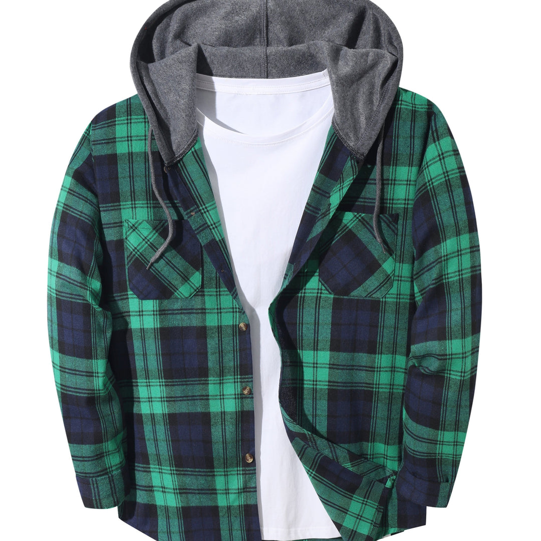 Rory | Rugged Hooded Button-Up Shirt