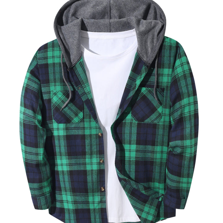 Rory | Rugged Hooded Button-Up Shirt