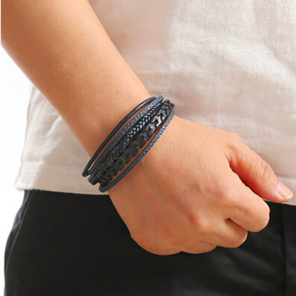 Nolan | Classic Braided Viking Bracelet