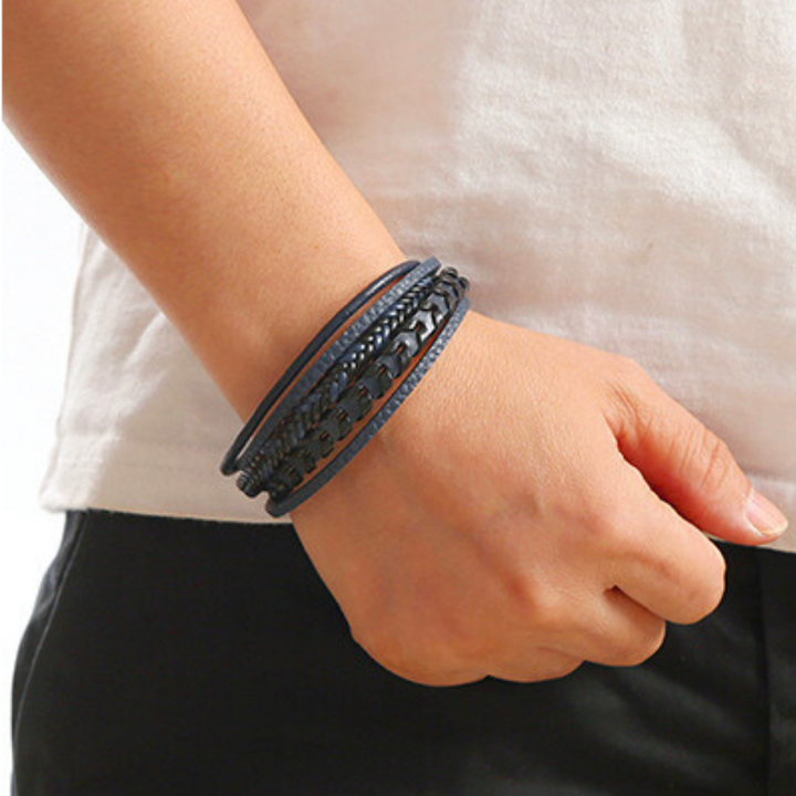 Nolan | Classic Braided Viking Bracelet