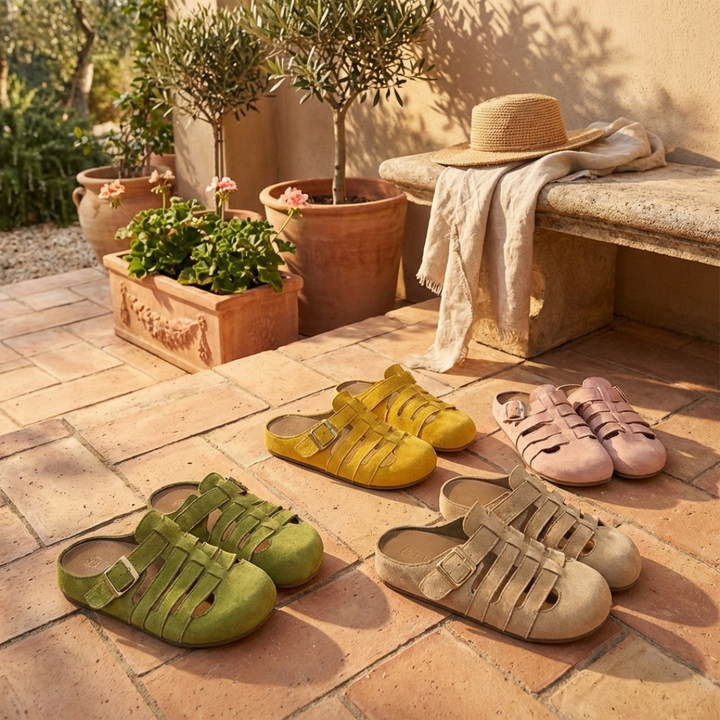 Noelle | Comfortable Slip-On Mule Sandals