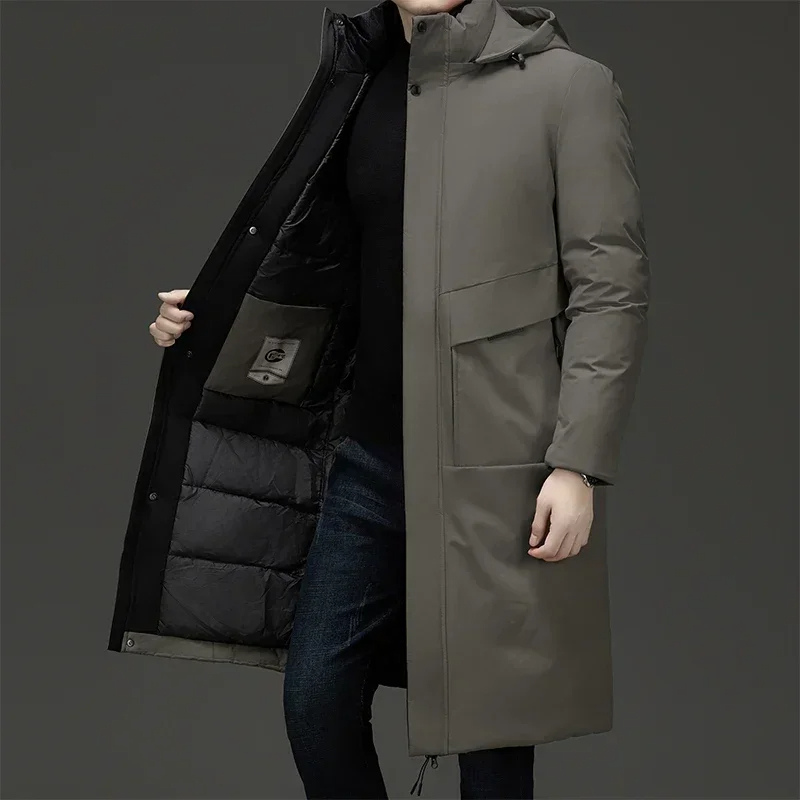Lincoln | Hooded Long-Line Winter Coat