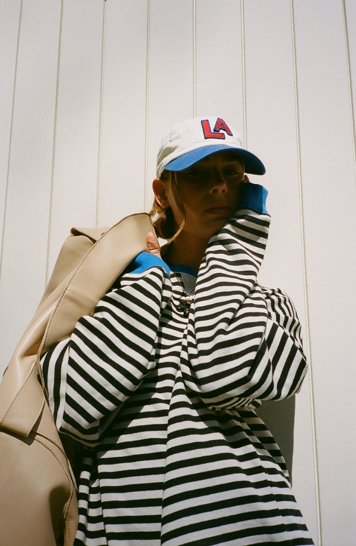 Susannah | Striped Round-Neck Sweater