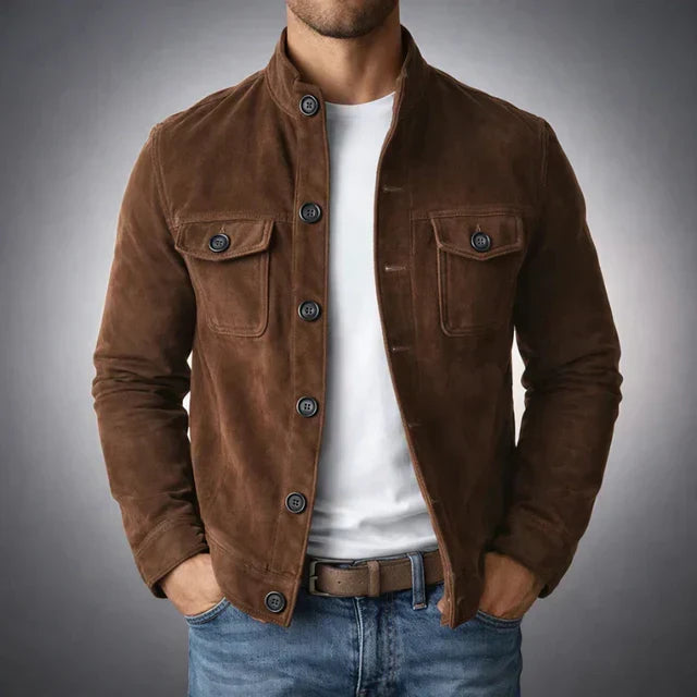 Wallace | Classic Pocket Suede Jacket