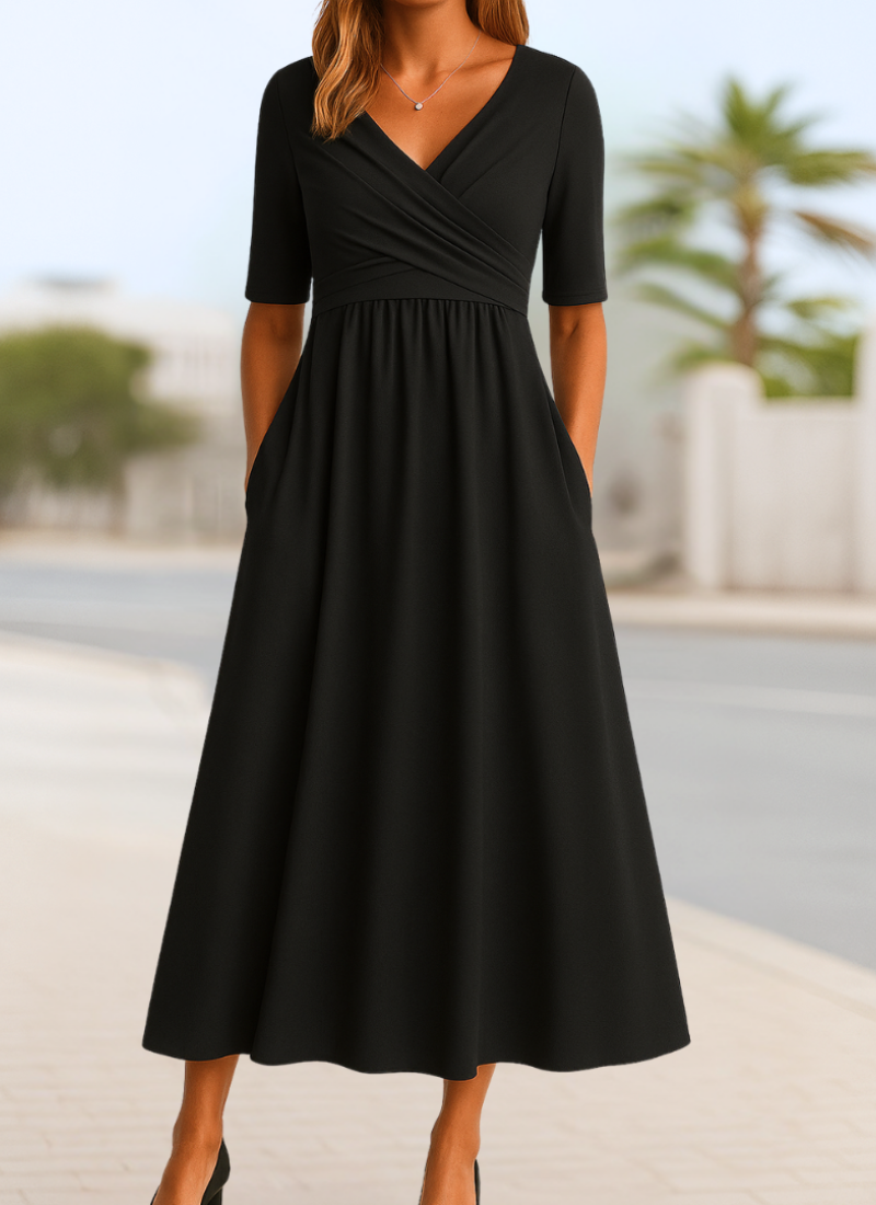 Monic | Stylish Crossover Dress