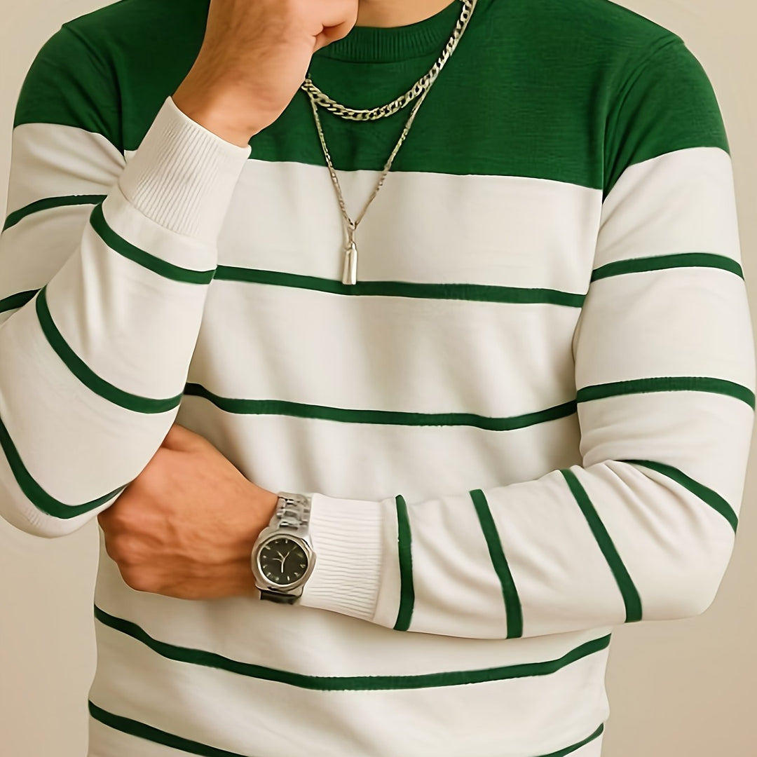 Hamish | Refined Striped Sweater