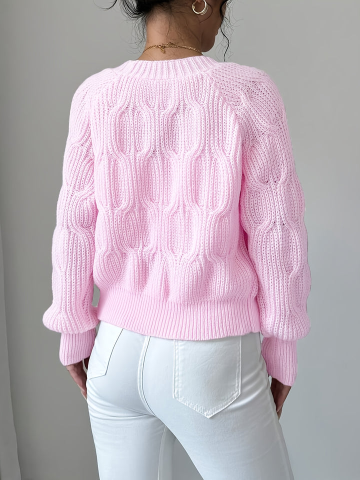 Faye | Soft Bow-Detail Cardigan
