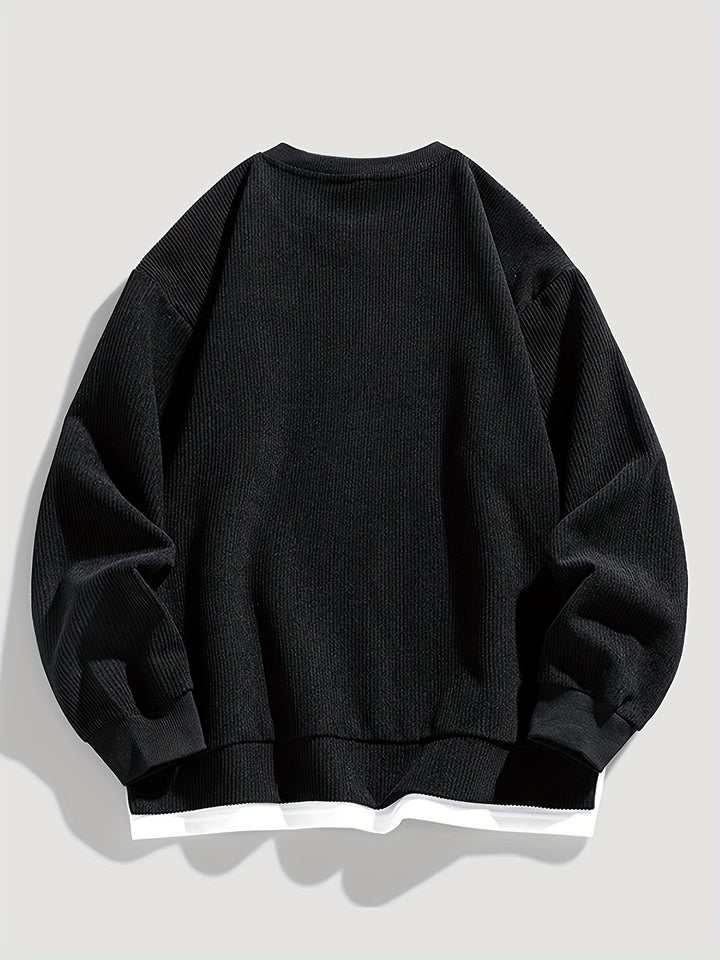 Brooks | Layered Crewneck Sweatshirt