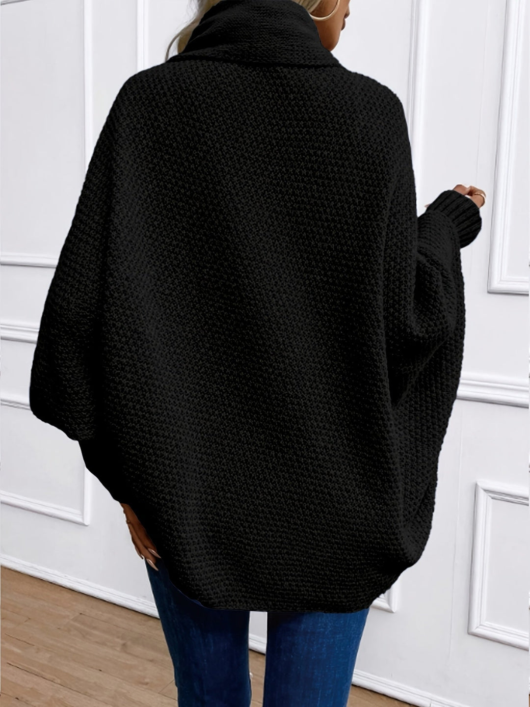 Rosalyn | Draped Shawl-Collar Cardigan