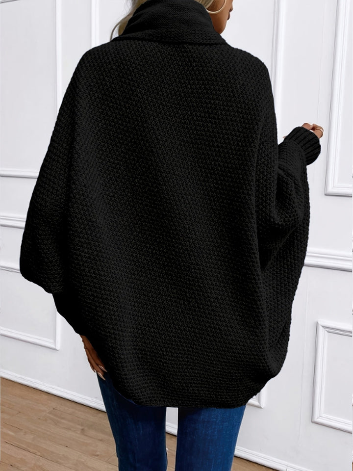 Rosalyn | Draped Shawl-Collar Cardigan