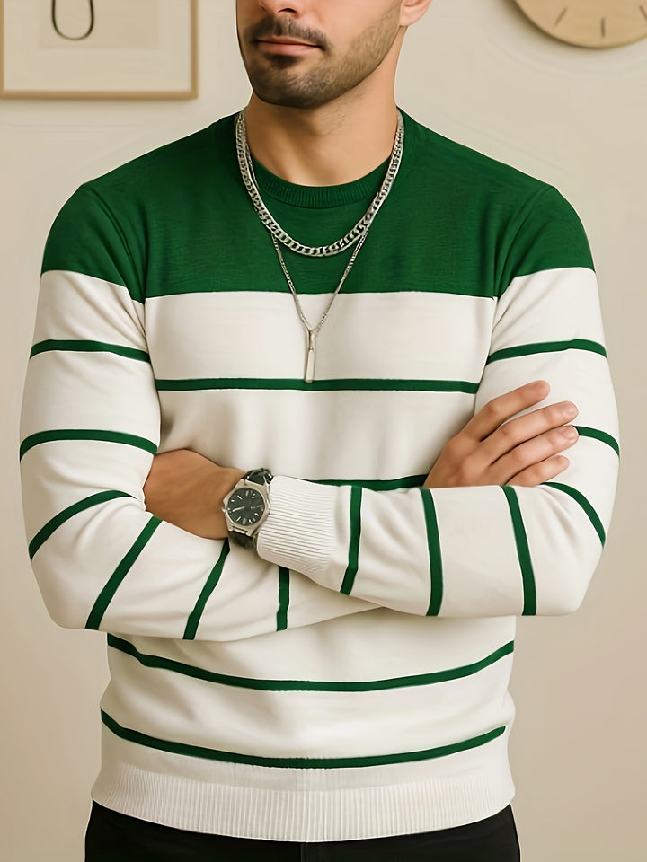 Hamish | Refined Striped Sweater