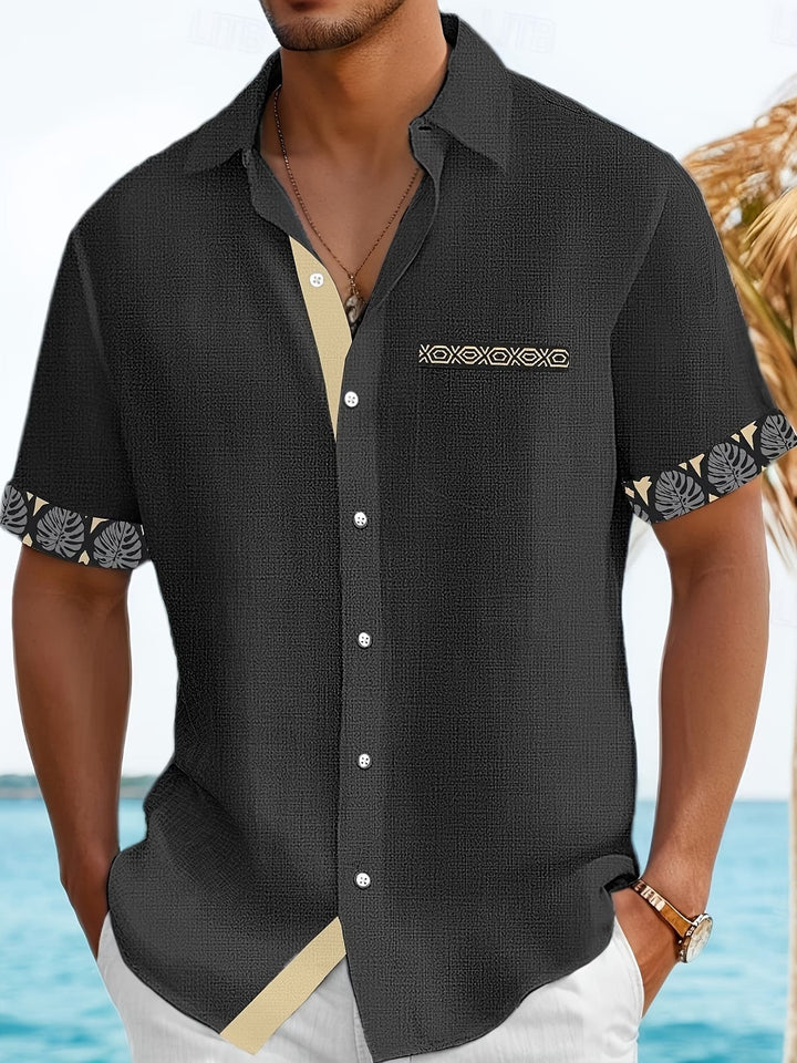 Marco | Relaxed Embroidered Resort Shirt