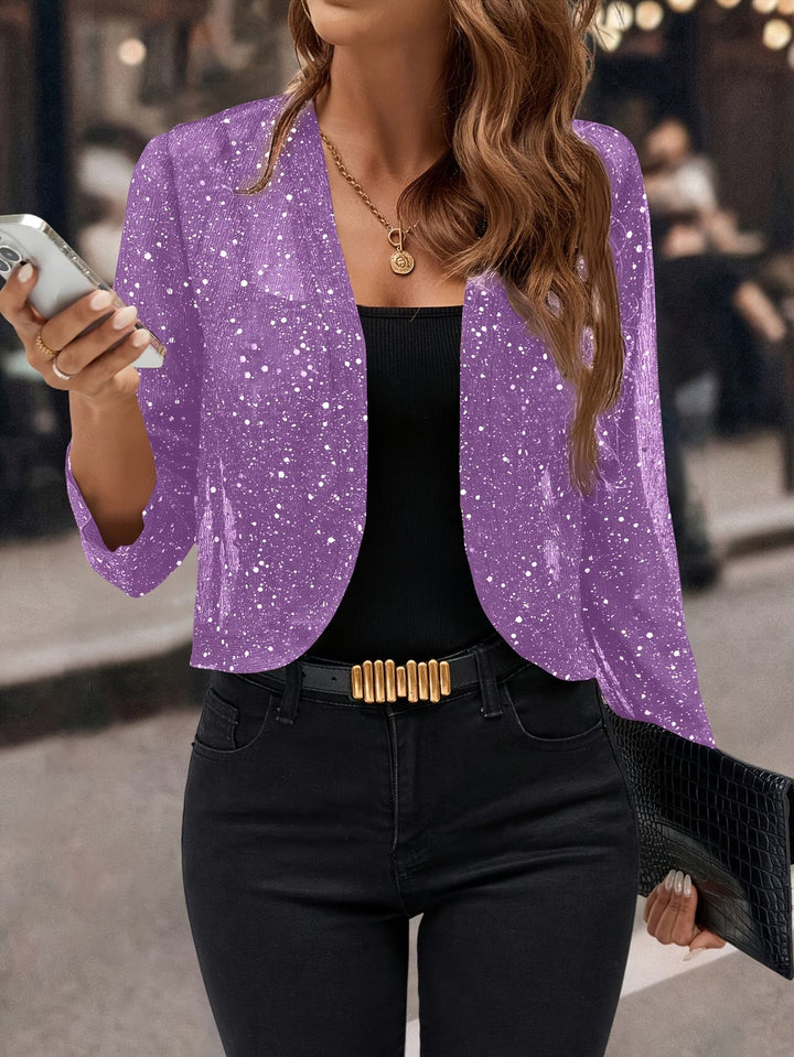 Luciana | Stylish Glitter Sequin Cardigan Jacket