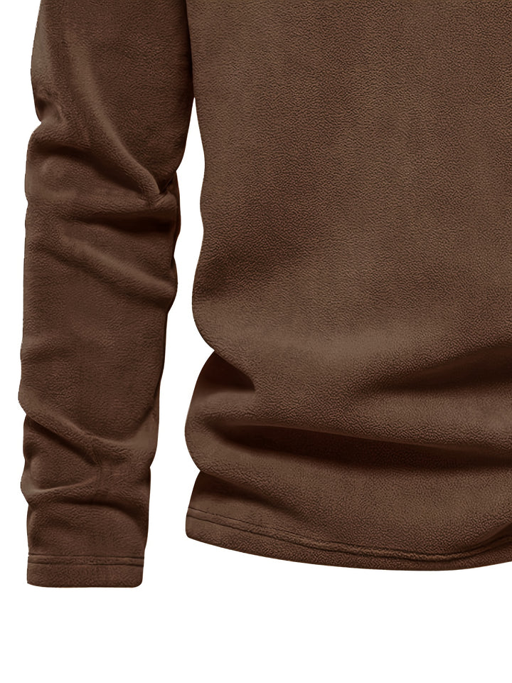 Roland | Stand-Collar Half-Zip Pullover