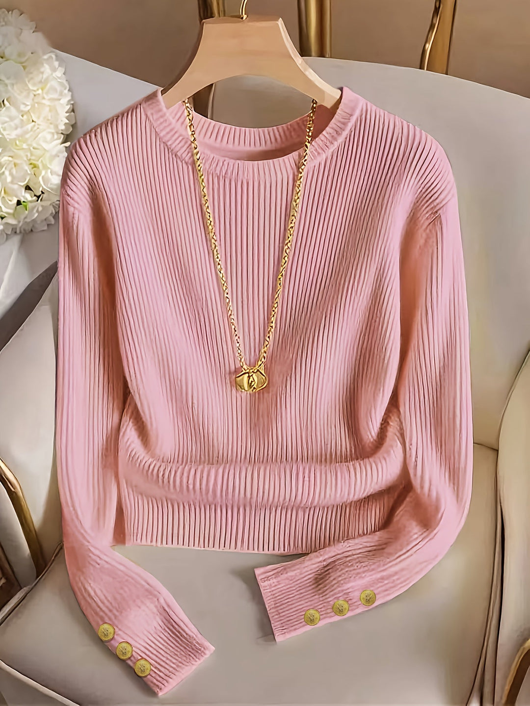 Adelaide | Refined Ribbed Sweater