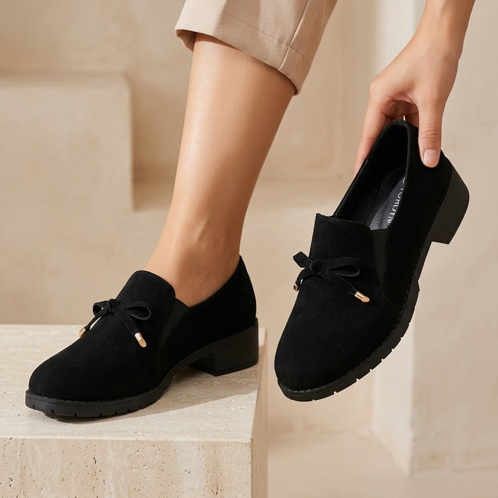 Bellamy | Bow-Detail Slip-On Loafers