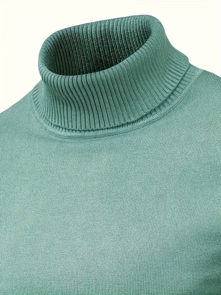 Callan | Ribbed Roll-Neck Turtleneck