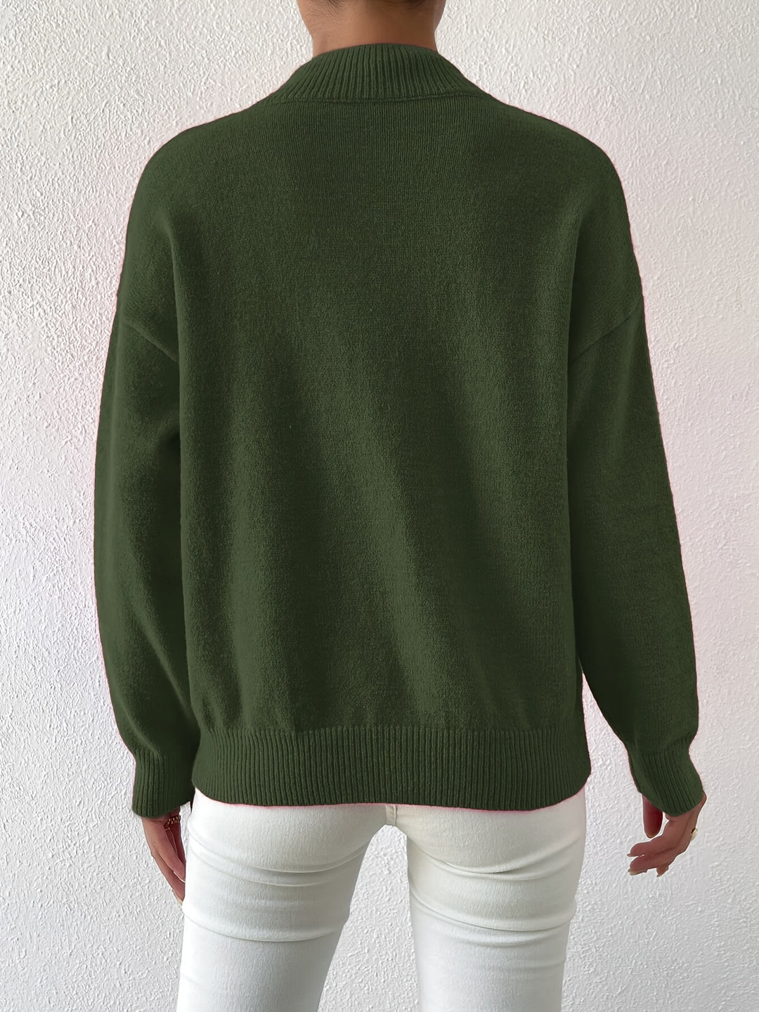 Lucille | Cozy Mock Neck Sweater