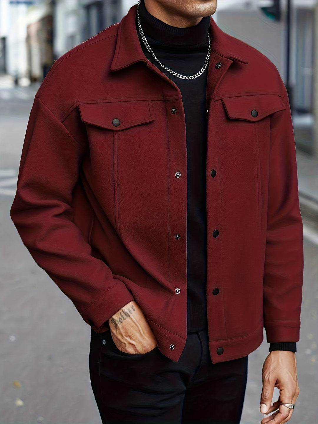 Harrison | Textured Everyday Utility Jacket