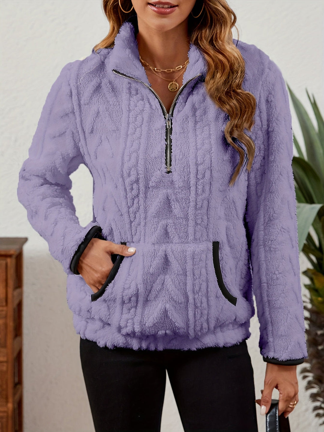 Sabine | Cozy Half-Zip Pullover