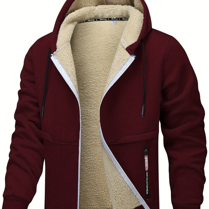Thatcher | Cozy-Lined Hooded Zip-Up Jacket
