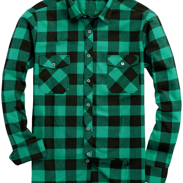 Grady | Classic Plaid Button-Up Shirt