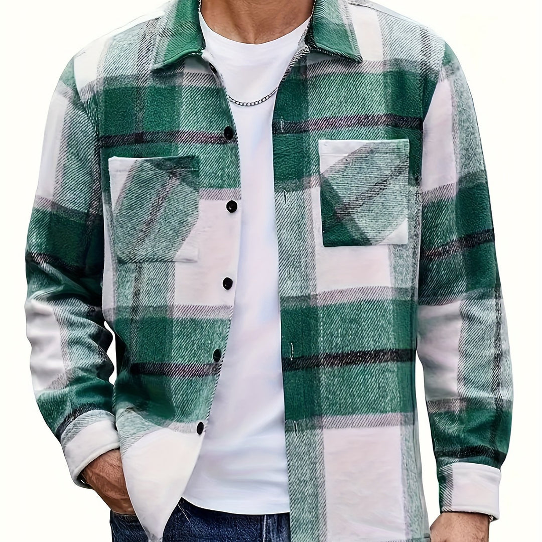 Brooks | Rugged Plaid Overshirt