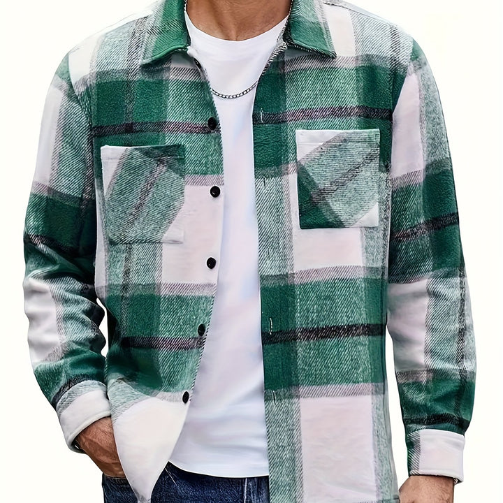 Brooks | Rugged Plaid Overshirt