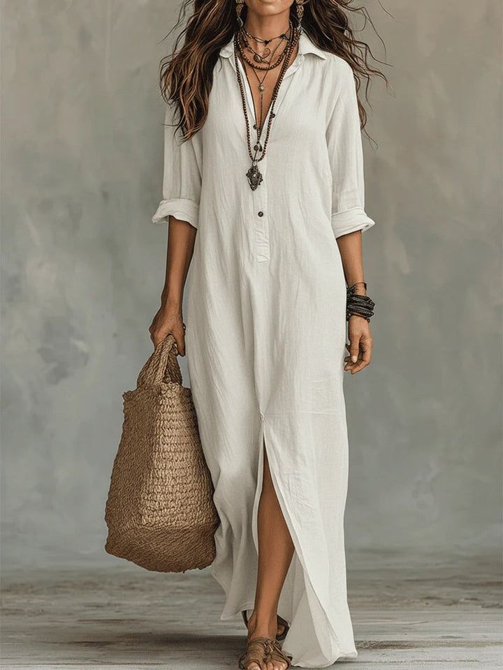 Alina | Elegant Silhouette Flattering Maxi Dress
