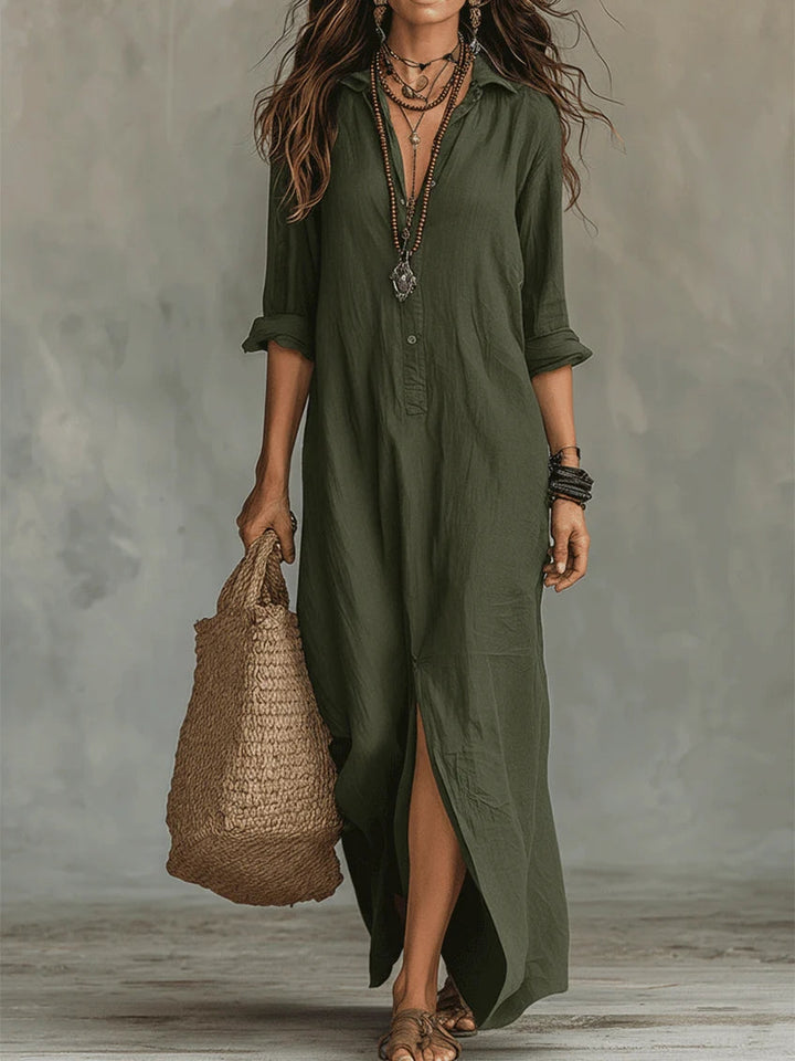 Alina | Elegant Silhouette Flattering Maxi Dress