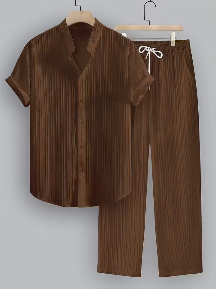 Warrick | Classic Collar Shirt and Trouser Pants