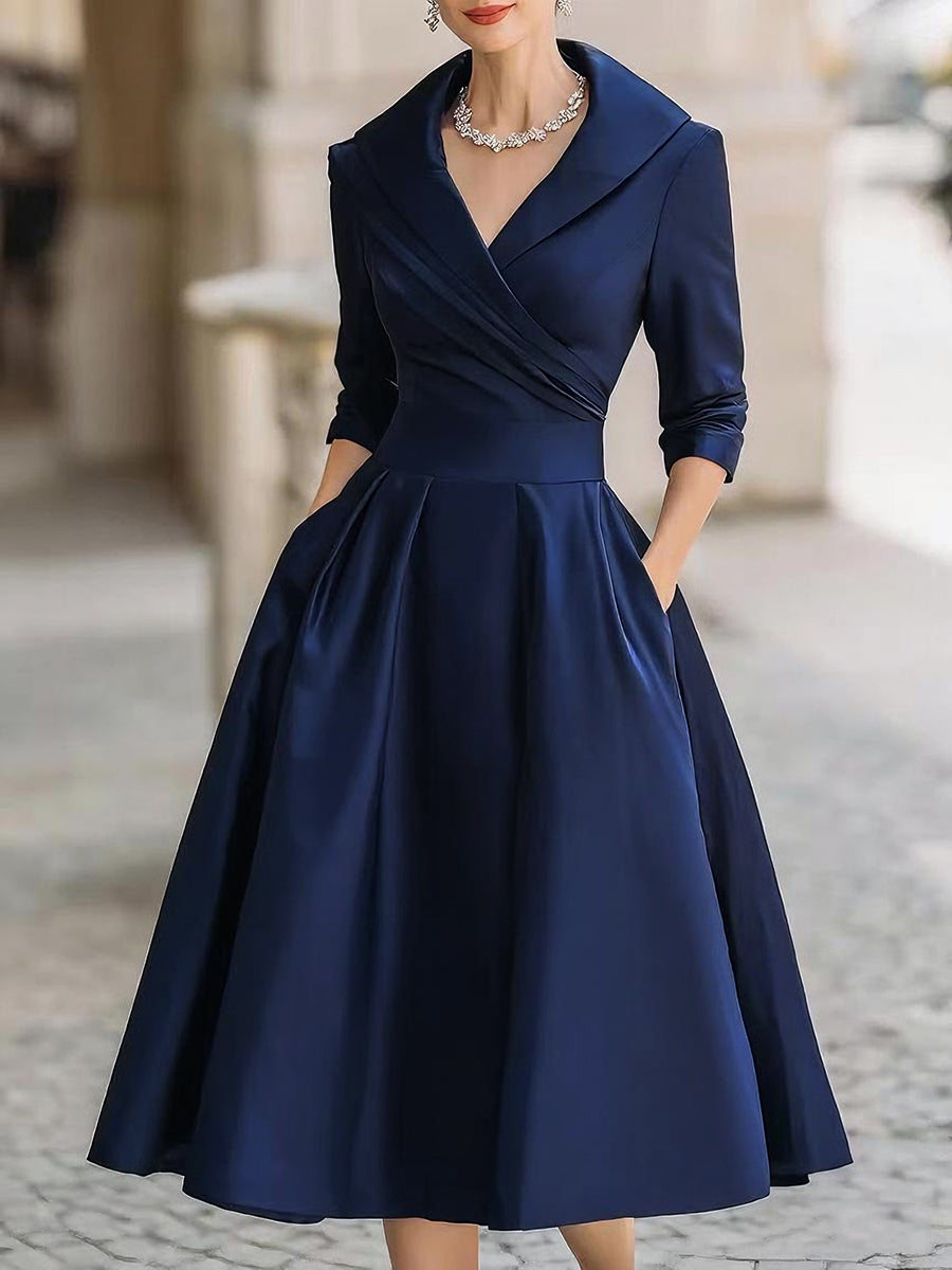 Coraline | Elegant V-Neck Evening Dress