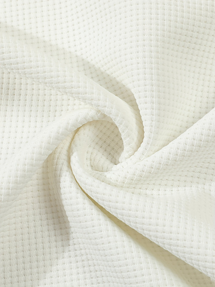 Corbin | Textured Long Sleeve Henley Shirt