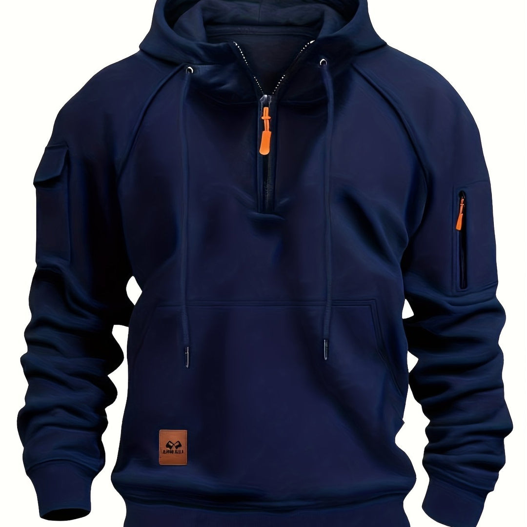 Brennan | Utility Quarter-Zip Hoodie