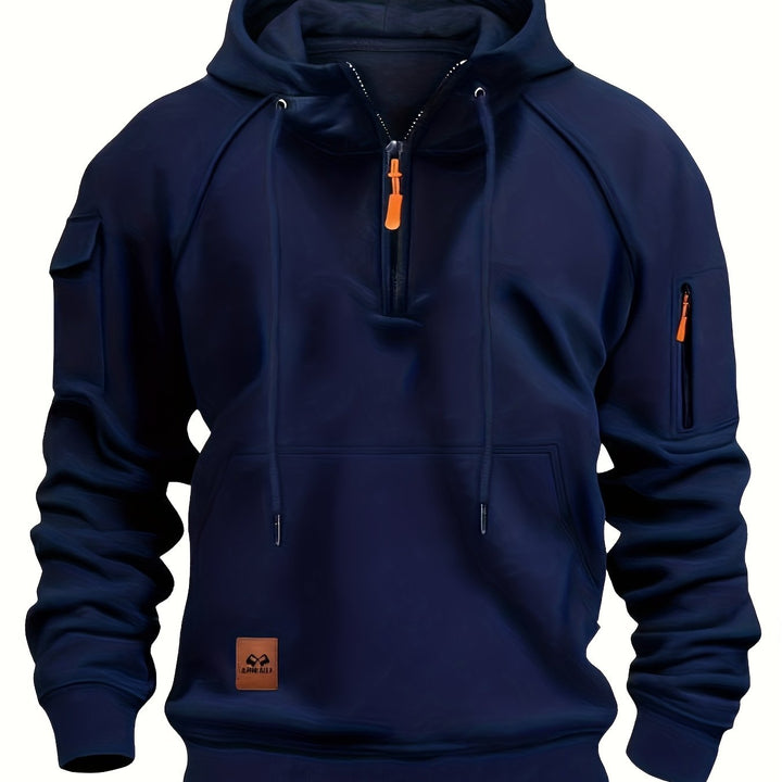Brennan | Utility Quarter-Zip Hoodie