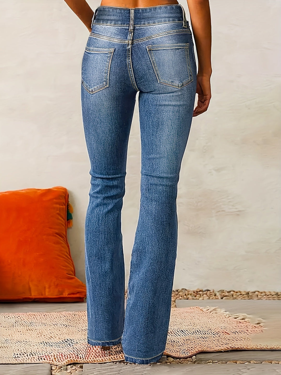 Beverly | High-Waisted Flared Jeans