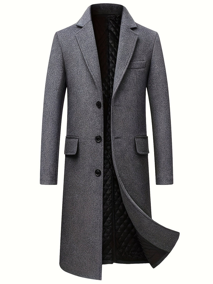 Winston | Tailored Long Overcoat