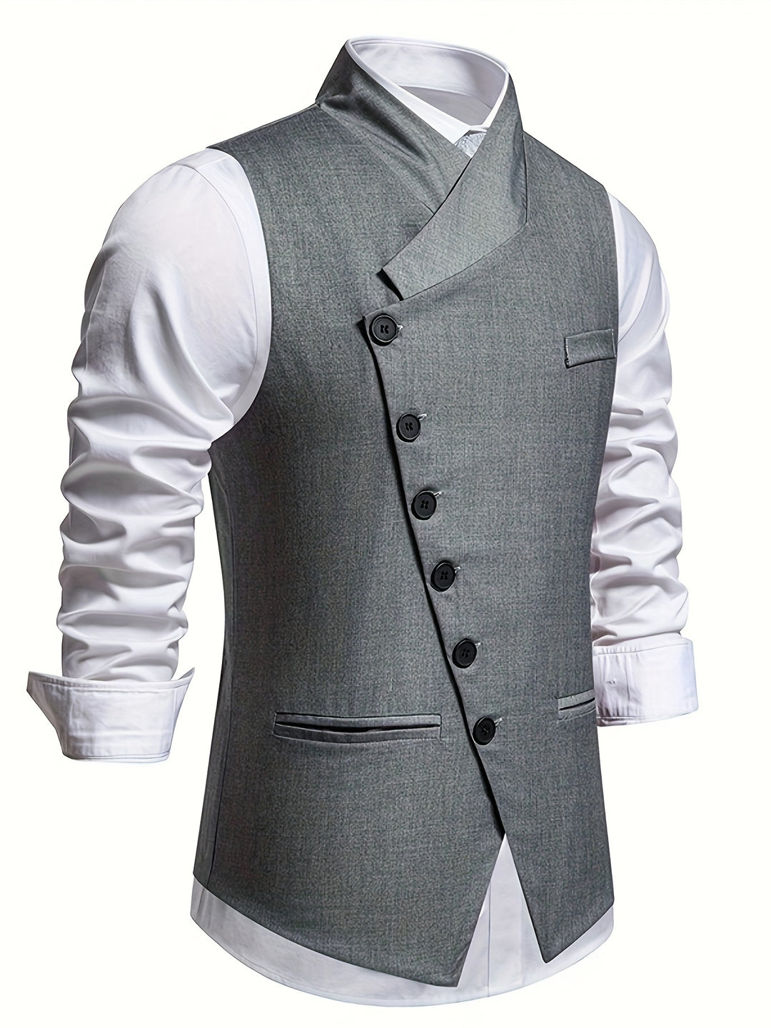 Edmund | Sharp Single-Breasted Vest